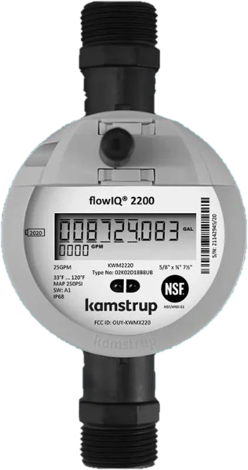 Kamstrup flowIQ 2200 ultrasonic water meter